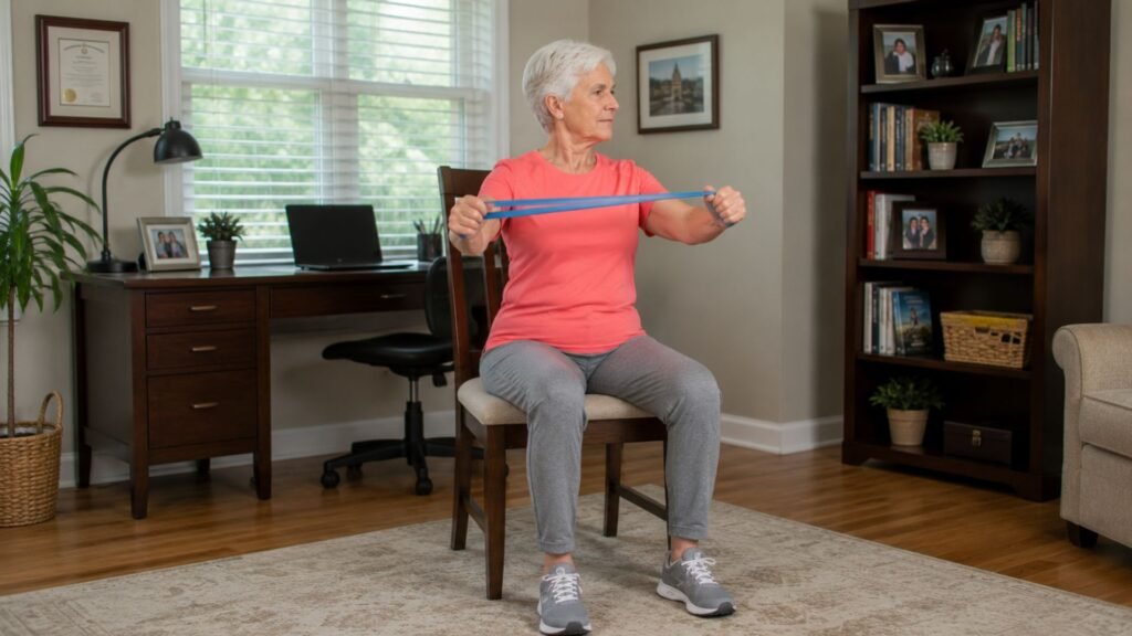Top 12 Resistance Band Exercises for Seniors: A Complete, Research-Backed Guide