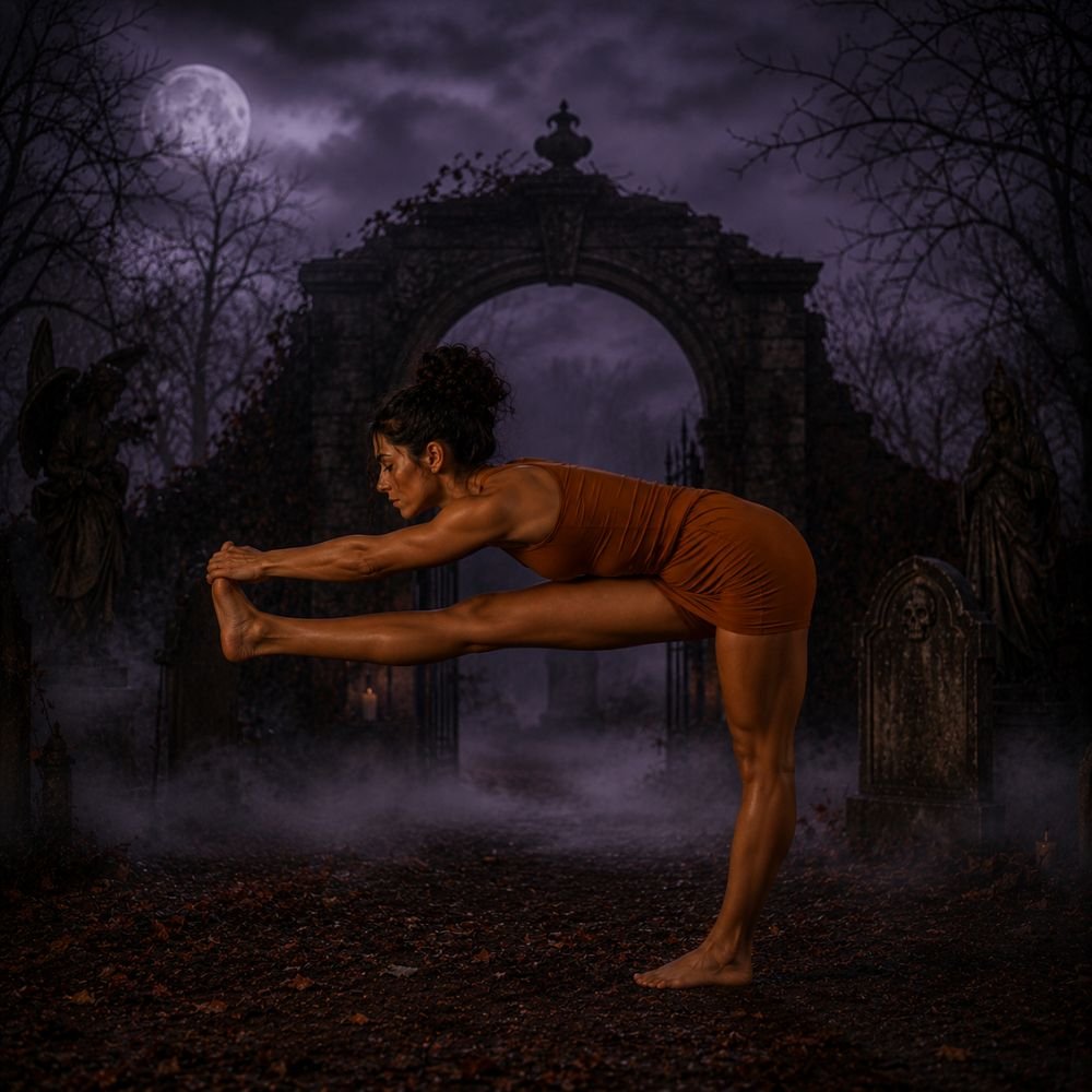 15 Halloween Yoga Poses for Adults (Guide, With Benefits, Nutrition Tips & Tables)