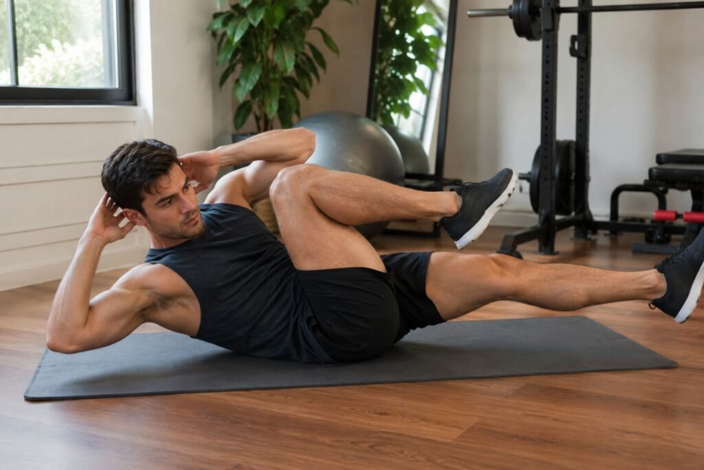 7 easy exercises for a flat stomach and small waist
