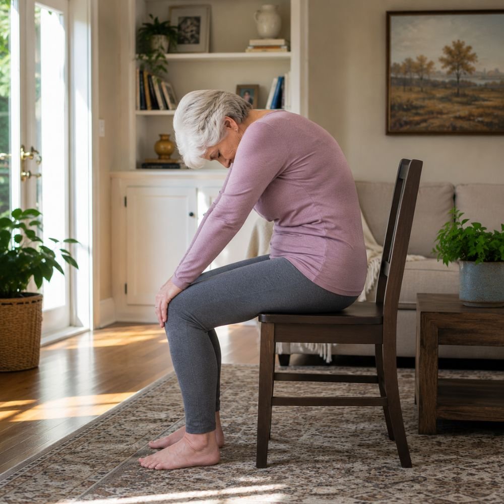 10 Free Chair Yoga Poses for Seniors to Lose Weight