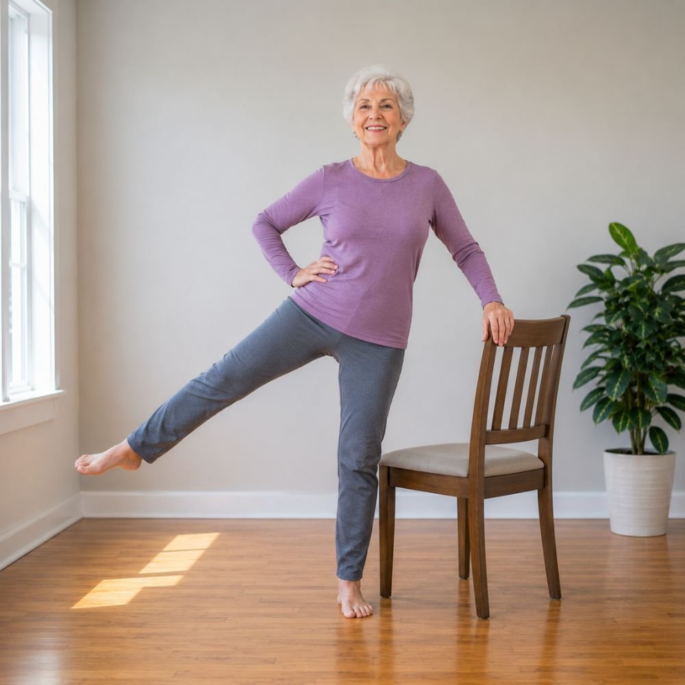 10 Free Chair Yoga Poses for Seniors to Lose Weight