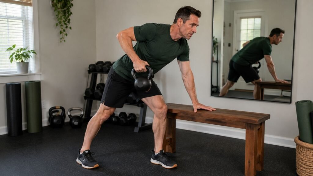 7 Best Kettlebell Exercises at Home: A Complete, Research-Backed Guide