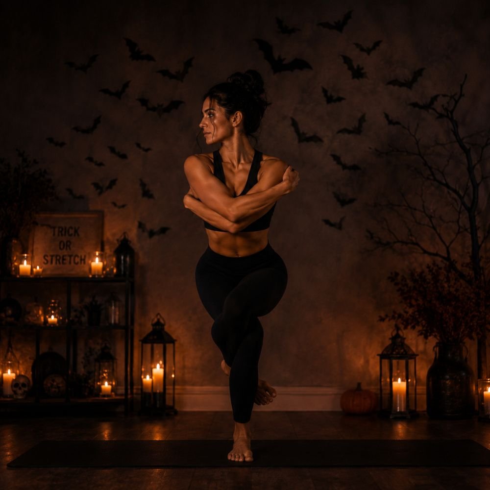 15 Halloween Yoga Poses for Adults (Guide, With Benefits, Nutrition Tips & Tables)