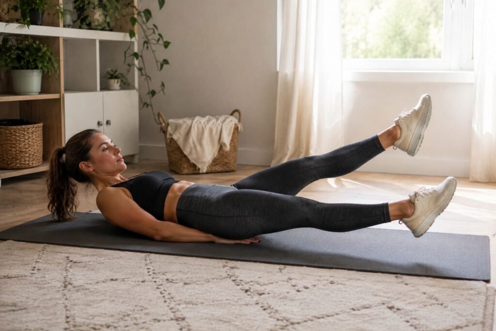 7 easy exercises for a flat stomach and small waist