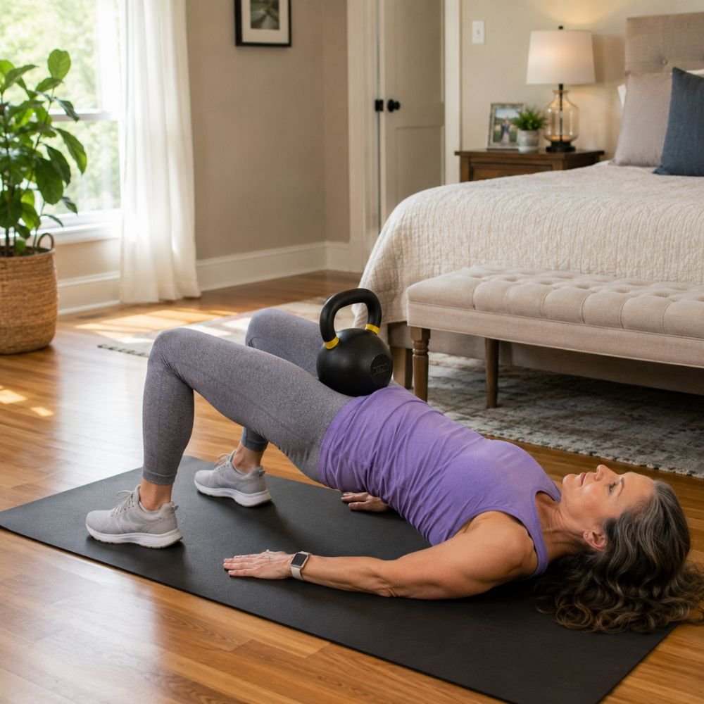 Kettlebell Workouts for Female Beginners Over 50: A Complete, Research-Backed Guide