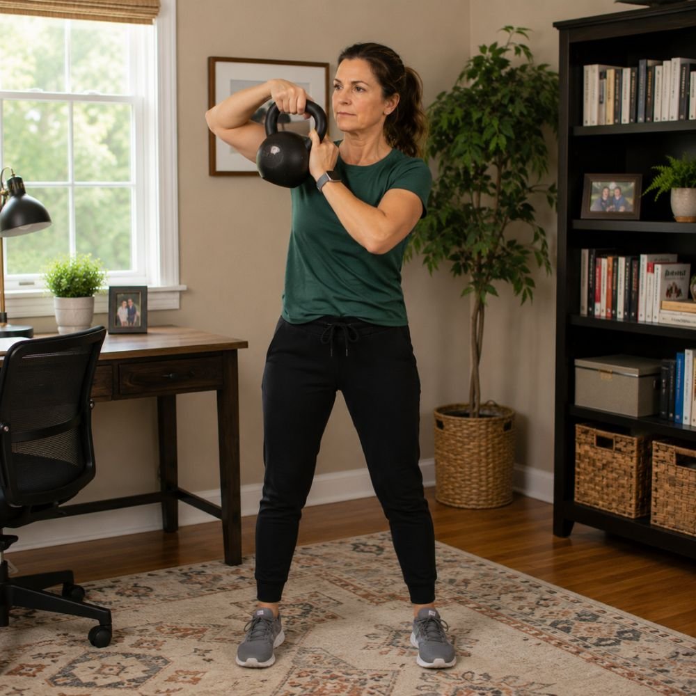 Kettlebell Workouts for Female Beginners Over 50: A Complete, Research-Backed Guide