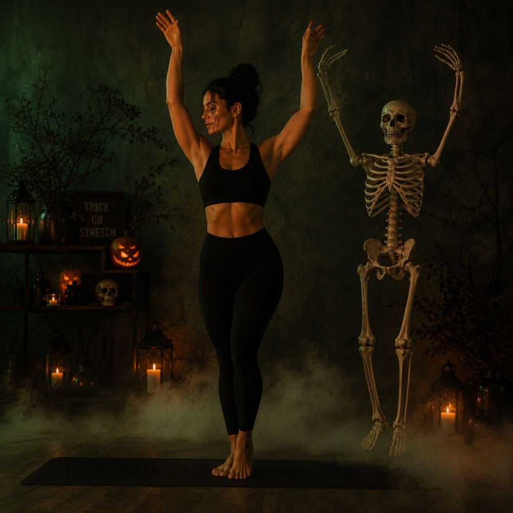 15 Halloween Yoga Poses for Adults (Guide, With Benefits, Nutrition Tips & Tables)