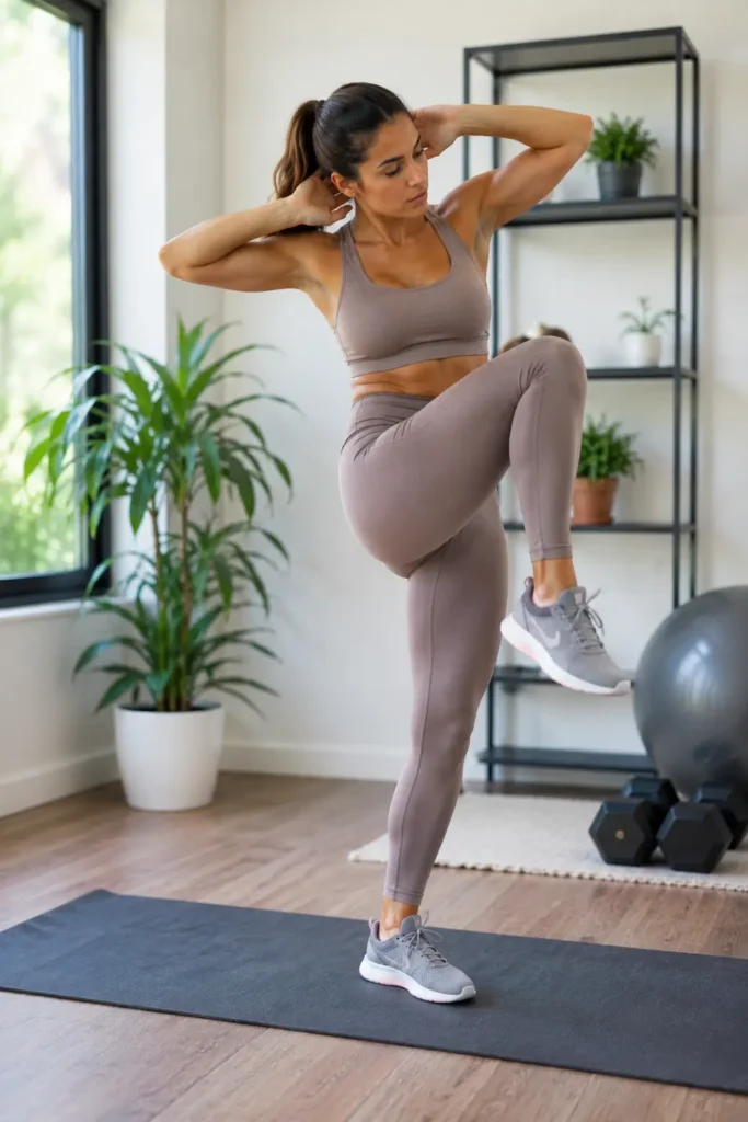 7 easy exercises for a flat stomach and small waist